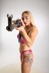 Mona Fighting with Assault Rifle